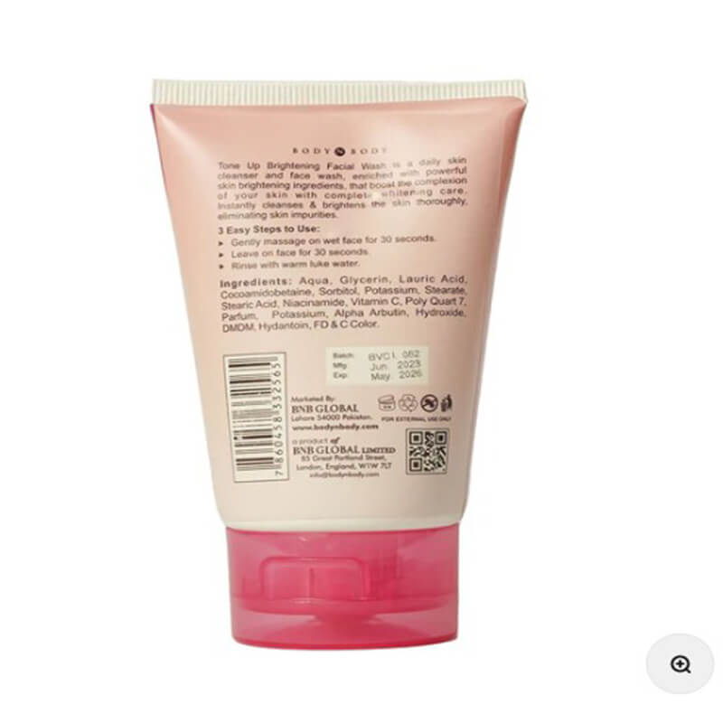 Pink Glow Tone Up Fecial wash