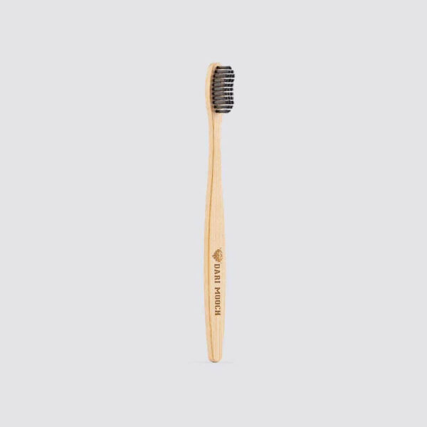 Charcoal Powder + Bamboo Toothbrush (Dari Moochh)