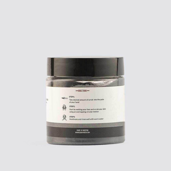 Charcoal Face Scrub (Dari Mooch)