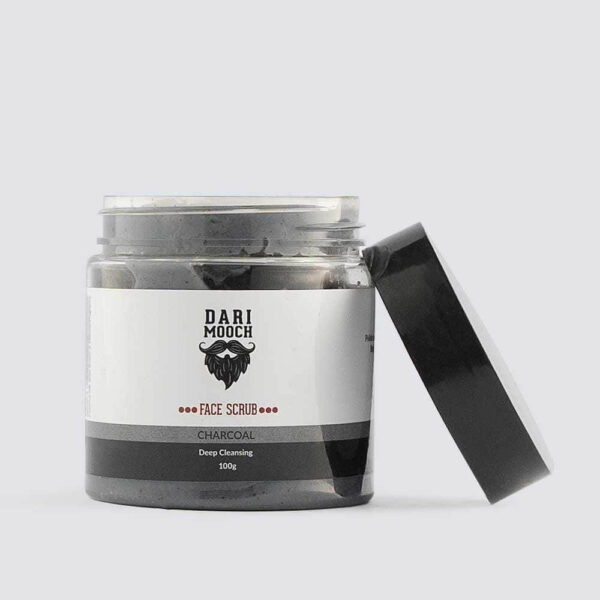 Charcoal Face Scrub (Dari Mooch)