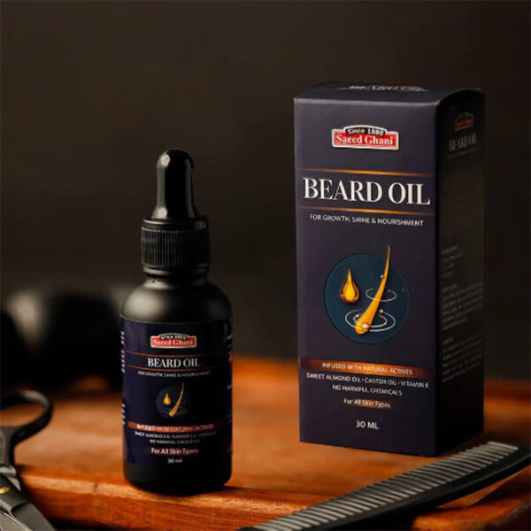 Beard Oil - For Growth, Shine & Nourishment