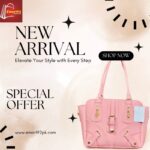 New Arrival Women’s Pink Handbag – Stylish Premium Tote with Elegant Design