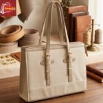 Elegant Beige Women’s Handbag – Premium Classic Tote for Everyday Style