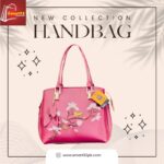 Floral Embroidered Pink Handbag – New Collection | Emart92pk