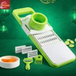 5 in 1 Vegetable Slicer – Multi‑Function Kitchen Cutter with Interchangeable Blades