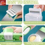 5 in 1 Vegetable Slicer – Multi‑Function Kitchen Cutter with Interchangeable Blades - Image 7