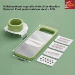 5 in 1 Vegetable Slicer – Multi‑Function Kitchen Cutter with Interchangeable Blades - Image 8