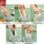 5 in 1 Vegetable Slicer – Multi‑Function Kitchen Cutter with Interchangeable Blades - Image 11