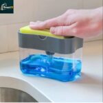 2-in-1 Dishwasher Liquid Dispenser & Sponge Holder - Free Sponge Inside!