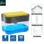 2-in-1 Dishwasher Liquid Dispenser & Sponge Holder - Free Sponge Inside! - Image 3